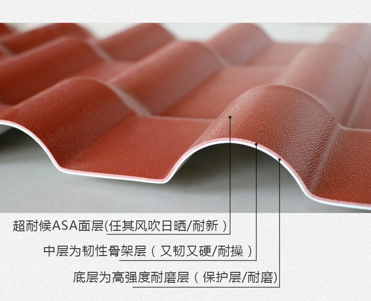 ASA樹脂合成瓦屋面防水原理是什么？